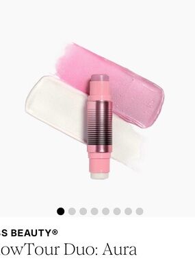 GlowTour Duo Stick - Aura Pink Highlighter & Balm